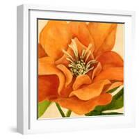 Copper Petals II-Annie Warren-Framed Art Print