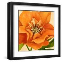 Copper Petals II-Annie Warren-Framed Art Print