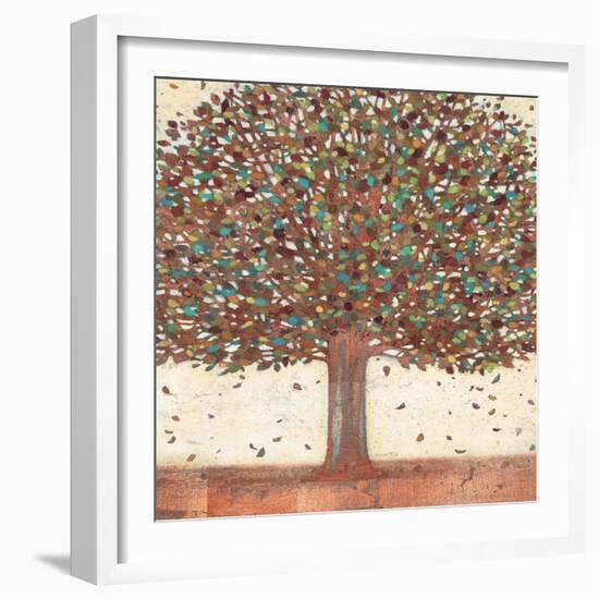 Copper Shimmer Tree-Norman Wyatt Jr.-Framed Art Print