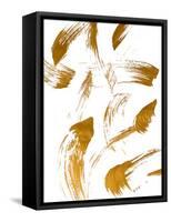 Copper Strokes I-Susan Bryant-Framed Stretched Canvas