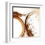 Copper Swirls 2-Kimberly Allen-Framed Art Print