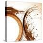 Copper Swirls 2-Kimberly Allen-Stretched Canvas