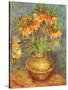 Copper Vase with Flowers, 1887-Vincent van Gogh-Stretched Canvas