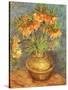 Copper Vase with Flowers, 1887-Vincent van Gogh-Stretched Canvas