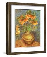 Copper Vase with Flowers, 1887-Vincent van Gogh-Framed Giclee Print