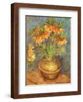 Copper Vase with Flowers, 1887-Vincent van Gogh-Framed Giclee Print