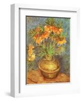 Copper Vase with Flowers, 1887-Vincent van Gogh-Framed Giclee Print