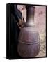 Copper Water Jug is Carried from Well to Homes, Morocco-Merrill Images-Framed Stretched Canvas