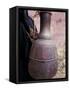 Copper Water Jug is Carried from Well to Homes, Morocco-Merrill Images-Framed Stretched Canvas