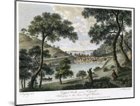 Copperworks Near Holywell, Flintshire, Wales Owned by the Mona Company, 1792-William Watts-Mounted Giclee Print