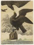 Gulliver's Little House is Carried Away by an Eagle-Coppin-Stretched Canvas