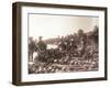 Copra (Coconut) and Fei(Banana) Harvesting. Tahiti, Late 1800S-Charles Gustave Spitz-Framed Photographic Print