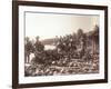 Copra (Coconut) and Fei(Banana) Harvesting. Tahiti, Late 1800S-Charles Gustave Spitz-Framed Photographic Print