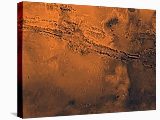 Coprates Region of Mars-Stocktrek Images-Stretched Canvas