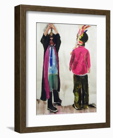 Cops and Robbers, 2006-Daniel Clarke-Framed Giclee Print