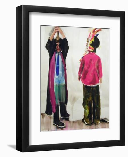 Cops and Robbers, 2006-Daniel Clarke-Framed Giclee Print