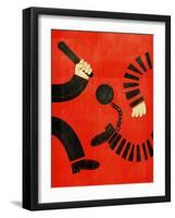 Cops-Dale Edwin Murray-Framed Giclee Print