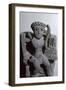 Coptic statuette of Orpheus with a lyre, 3rd century. Artist: Unknown-Unknown-Framed Giclee Print