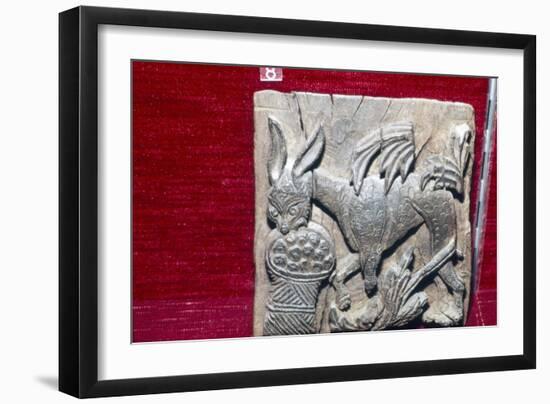 Coptic Woodcarving of Donkey, 6th century-Unknown-Framed Giclee Print