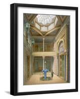 Copula Style Ceiling, Design for the Entrance Hall to Wilhelma, 1837-Karl Ludwig Wilhelm Zanth-Framed Giclee Print