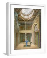 Copula Style Ceiling, Design for the Entrance Hall to Wilhelma, 1837-Karl Ludwig Wilhelm Zanth-Framed Giclee Print