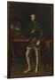 Copy after Titian's Portrait of Philip II (Oil on Canvas)-John Singer Sargent-Framed Giclee Print