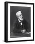 Copy from Carte de Visite of French Writer and Futurist Jules Verne-null-Framed Premium Photographic Print