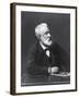 Copy from Carte de Visite of French Writer and Futurist Jules Verne-null-Framed Premium Photographic Print