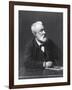 Copy from Carte de Visite of French Writer and Futurist Jules Verne-null-Framed Premium Photographic Print