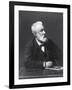 Copy from Carte de Visite of French Writer and Futurist Jules Verne-null-Framed Premium Photographic Print