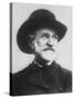 Copy from Postal Card of Italian Composer Giuseppe Verdi-null-Stretched Canvas