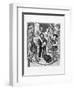 Copy of a 15th-Century Stained Glass Window in Tournai Cathedral-null-Framed Giclee Print