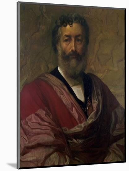 Copy of a Self Portrait, 1880-Frederic Leighton-Mounted Giclee Print