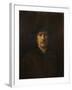 Copy of a Self Portrait, 19th Century-Rembrandt van Rijn-Framed Giclee Print