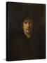 Copy of a Self Portrait, 19th Century-Rembrandt van Rijn-Stretched Canvas