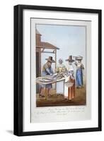 Copy of a Stained Glass Window, St Peter's Hospital, Newington Butts, Southwark, London, 1825-G Yates-Framed Giclee Print