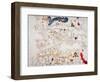 Copy of Catalan Map of Europe, North Africa and the Middle East-Abraham Cresques-Framed Giclee Print