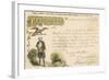 Copy of Letter Written by George Washington-null-Framed Giclee Print