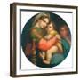 Copy of Madonna and Child-Raphael-Framed Giclee Print