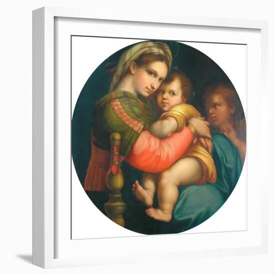 Copy of Madonna and Child-Raphael-Framed Giclee Print