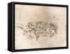 Copy of part of the cartoon of the Battle of Anghiari, c1505-c1523 (1883)-Cesare da Sesto-Framed Stretched Canvas