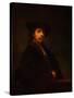 'Copy of Rembrandt's Portrait of Himself.', 1926-CM Berwick-Stretched Canvas