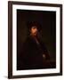 'Copy of Rembrandt's Portrait of Himself.', 1926-CM Berwick-Framed Giclee Print