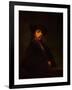 'Copy of Rembrandt's Portrait of Himself.', 1926-CM Berwick-Framed Giclee Print