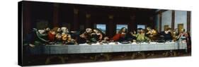 Copy of the Last Supper by Leonardo, 16th Century-null-Stretched Canvas