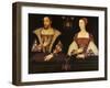 Copy of the Original Double Portrait of Marie De Guise (1515-60) and King James V (1512-42)…-null-Framed Giclee Print