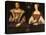 Copy of the Original Double Portrait of Marie De Guise (1515-60) and King James V (1512-42)…-null-Stretched Canvas