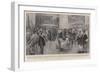 Copying The Last Supper, by Leonardo Da Vinci, in the Old Monastery at Milan-null-Framed Giclee Print