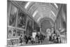 Copyists in the Louvre-T Allom-Mounted Premium Giclee Print