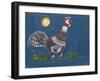 Coq À L'aube-Anne Cote-Framed Giclee Print